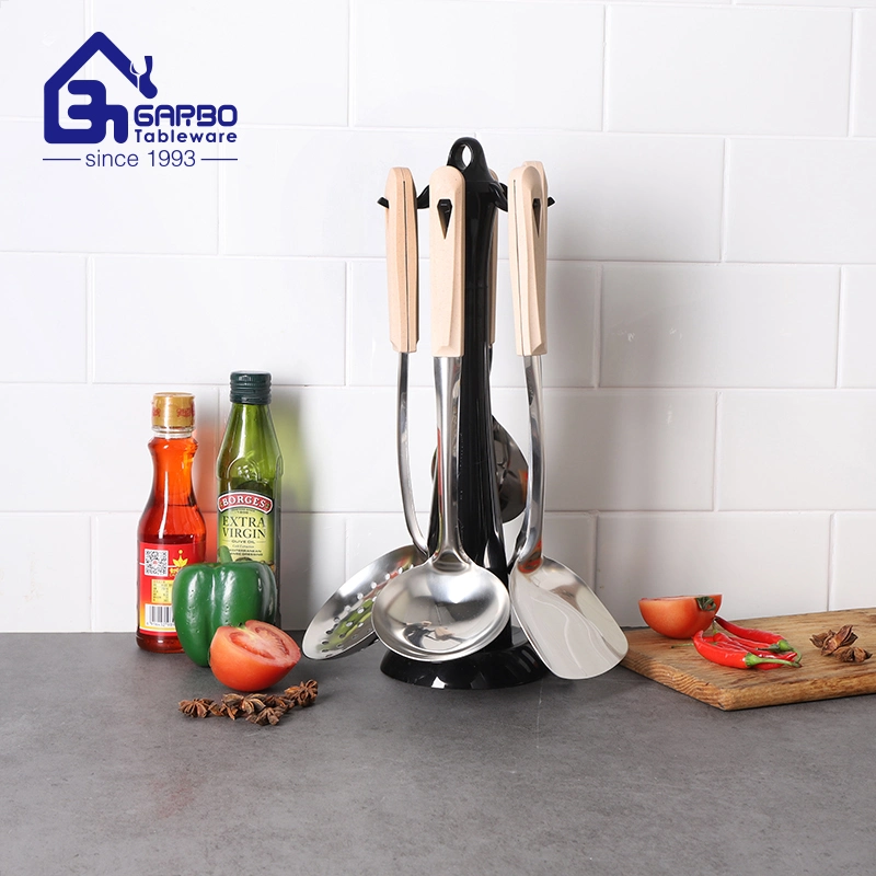 New Arrivals Kitchen Household Silicone Items for Kitchen Cooking Stainless Steel Kitchen Utensils Set