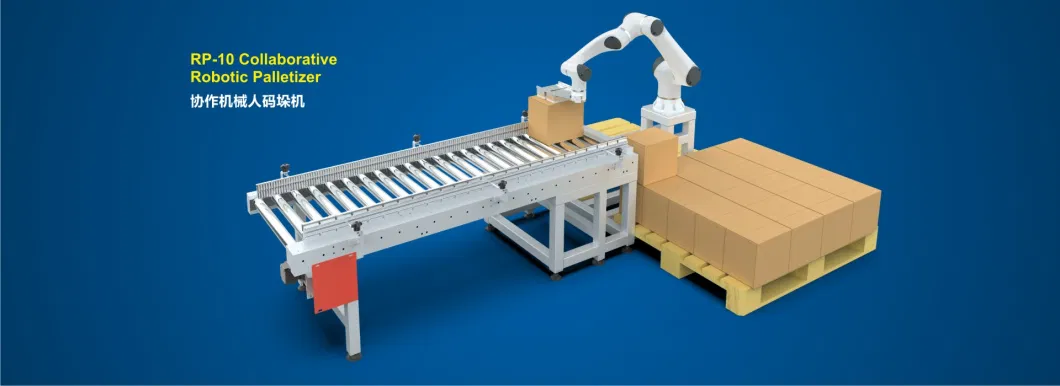 Palletizing Robot for Square Commodity Paper Box Packaging Item