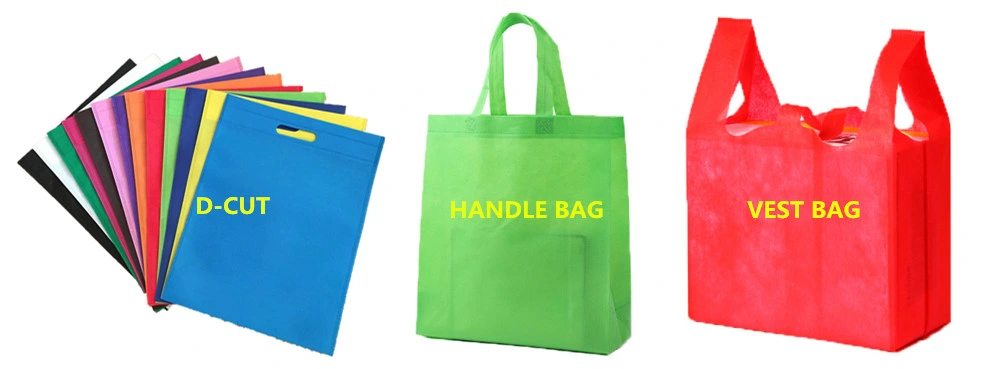 Biodegradable Non Woven Fabric Supermarket Non Woven Shopping Bag