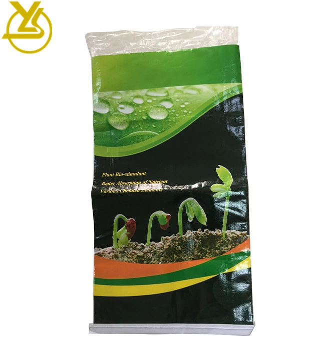 Fertilizer/Rice/Maize Meal 25kg Wholesale Plastic BOPP Laminated Packaging PP Woven Bag for Sale